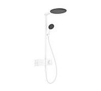 hansgrohe Raindance Alive S Système de douche 300 1-jet EcoSmart avec ShowerSelect Comfort, 24583700, Couleur: Blanc mat