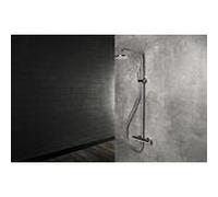 système de douche Herzbach Living Spa 2000 .01 chromé , avec douchette en plastique, Ø 200 mm