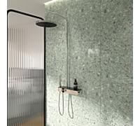 Ideal Standard Solos Colonne de douche en applique avec mitigeur thermostatique, A7884AA,