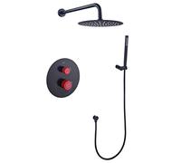 Système de Douche Mur Mourir de Robinet de Douche Ensemble 2 Fonctions Fonction de Pluie de Douche de Pluie avec Baignoire de Douche de Pluie kit de Garniture de Douche avec Douche à Main, Ensemble