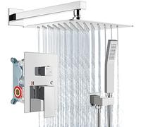 Système de douche Robinet de tête Set Pluie avec soupape de salle de bain Spray Spray Salle rugue LWX