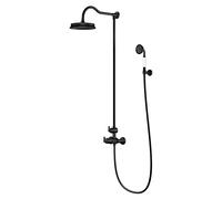 Steinberg Série 350 Système de douche, set complet, avec. thermostat, 1, 3502721S, Couleur: noir