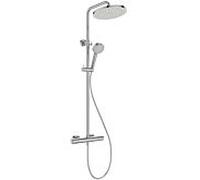 Système de douche T25N Ideal Standard Ceratherm A8495AA apparent, Flex , 2 types de jets, économie d'eau et d'énergie, chrome