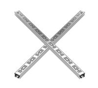 Système de drainage à tranchée fine en acier inoxydable for allées, cours et garages - Lot de 1/2/4 couvercles de drainage amovibles(7x5cm 2pack)