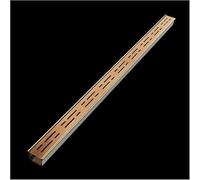 Système de Drainage de Jardin 304ss 1 pièce - Siphon de Sol de Salle de Bain Efficace avec grilles Amovibles, Ensemble de caniveaux de tranchée de 39,4 Pouces(W5cmxH3cmxL100cm)