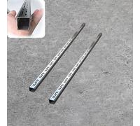 Système de drainage de tranchée avec grille en acier inoxydable, lot de 6 kits de drainage extérieur pour une prévention efficace des inondations dans les patios, les allées et les cours