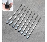 Système de drainage de tranchée avec grille en acier inoxydable, lot de 6 kits de drainage extérieur pour une prévention efficace des inondations dans les patios, les allées et les cours
