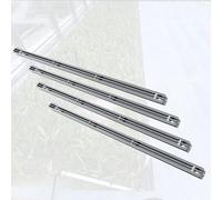 Système de drainage de tranchée en acier inoxydable - Couvercle de canal d'eau de pluie extérieur pour solutions de drainage industrielles, empêche les obstructions, assure un débit d'eau efficace