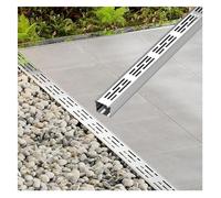 Système de drainage de tranchée extérieure, grande capacité de charge pour une gestion efficace de l'eau dans les cours et les allées