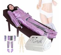 Système De Drainage Lymphatique, Masseur D'air, Appareil Lymphatique, Masseur, Jambes, Pieds, Taille, Bras, Perte De Poids, Appareil Lymphatique, Masseur, Pressothérapie,Purple