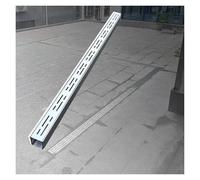 Système de Drainage Tranchée sur Mesure Grille de Drainage pour Gouttière Convient Aux Garages, Allées, Trottoirs et Chemins(1.5m,70x30mm)