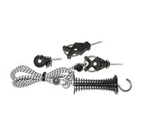 Système de fermeture porte Ako Eco 4,5 m à 9m Blanc 4,5/9 m