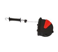Système de fermeture porte flexible cordelette Kerbl Flexigate Noir 6 mm