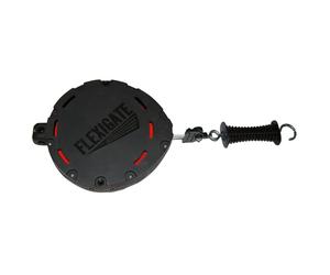 Système de fermeture porte flexible ruban Kerbl Flexigate Noir 20 mm