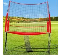Système de filet d'entraînement de volley-ball, hauteur réglable, équipement mobile portable pour l'entraînement en solo ou en équipe, installation facile pour un entraînement efficace