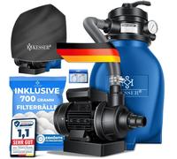 Système de filtration à sable pour piscine - KESSER - 700 g boules filtrantes - Remplace 25 kg de sable