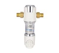 Système de filtration d'eau à pression contrôlée par filtre sédiments Filtre eau contre-courant grand débit 40 microns for toute la maison en cuivre, sans BPA(20ppr 25ppr hot melt)