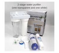Système de filtration d'eau for toute la maison en 3 étapes 10 pouces Réduit le PFOA/PFOS, PFAS, plomb, chlore, chloramine et les sédiments(2-stage 2 white)