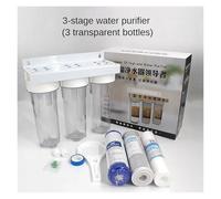 Système de filtration d'eau for toute la maison en 3 étapes 10 pouces Réduit le PFOA/PFOS, PFAS, plomb, chlore, chloramine et les sédiments(3-stage 3transparent)