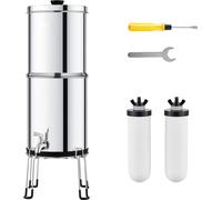 Système de filtration d'eau par gravité - filtre céramique 7,8-8,5L - filtre à eau avec membrane filtrante de haute qualité - purification efficace de l'eau