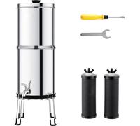 Système de filtration d'eau par gravité - Seau de filtration d'eau avec membrane d'ultrafiltration - Filtre à eau haute performance pour une eau potable propre