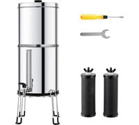 Système de filtration d'eau par ultrafiltration et gravité - filtre à eau 7+8,5L - purification efficace de l'eau à la maison - idéal pour les accessoires de cuisine