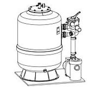 Système de filtration Grünbeck GENO-mat F 600 H, DS, B 241000010000