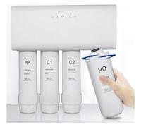 Système de filtre à eau, Filtre à eau filtre purificateur d'eau, système de potable d'ultrafiltration cuisine la maison avec l'eau ménage robinet(C2)