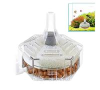 Système de filtre d'aquarium, purificateur d'aquarium, filtration éponge multicouche, pompe submersible silencieuse, nettoyeur d'eau pour la maison, aquatique, configuration d'élevage, 9,9 x 8,9 x 7,5