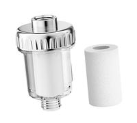 Système de filtre de douche à installation rapide avec noyaux en coton PP pour éliminer les impuretés de l'eau de baignade à la maison Filtre de douche universel