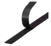 3M Bande auto-agrippante Dual Lock SJ3552CF tête de champignon 25 mm x 1 m noir (vendu au mètre)