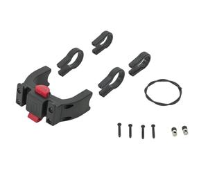 Système de fixation Vaude Klick Fix for E-Bike Noir