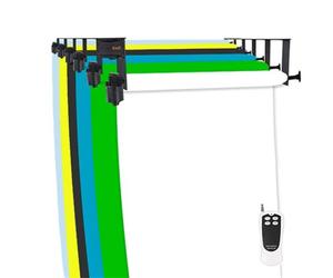 Système de fond électrique StudioKing B-6WE pour 6 rouleaux