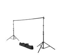 Système de fond pr photo pr studio et à emporter, 158-295cm, extens.
