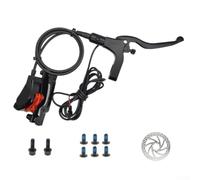 Système de frein à disque hydraulique avancé pour vélos électriques, double étriers avec feuilles de frein en métal fritté pour un arrêt supérieur (arrière + disque)