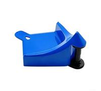 Système de gestion des tuyaux de voiture en polypropylène - Base sécurisée pour lavage de voiture - Tapis anti-portable - Installation sans outils - Rouge, bleu, vert - Compatible avec berline (bleu)