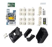 Système de gestion thermique professionnel de boîtier de batterie pour batterie BL1830 18 V 10 cellules Outil électrique Application au-dessus de la décharge Kit de carte de protection