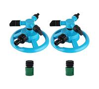 Système de gicleurs d'eau de pelouse de Jardin Rotatif Automatique raccord Rapide buse rotative de pelouse Fournitures d'irrigation de Jardin(2pcs Set B)