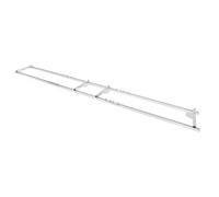 Système de guidage 2,7 m - Moulin à chaîne - Fraise à rail - Barre de guidage en aluminium - Guide de rail de fraisage avec moulin à planche de tronçonneuse - 29 x 8 x 270 cm