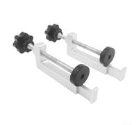 Système de guidage de scie en aluminium parfait pour vos outils d'atelier (1 paire de pinces)