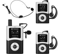 Système de guide touristique Retekess T130U (T130 4rd), casques de guide touristique, audioguide, transmission numérique en qualité sonore haute résolution