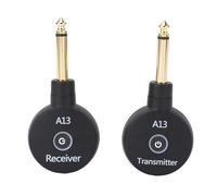 Système de Guitare sans Fil 2,4 GHz, Système sans Fil pour Guitare électronique, émetteur-récepteur Rechargeable avec Prise Jack 6,35 Mm pour Guitare électrique, Basse, Violon,