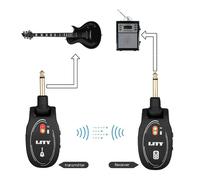 Système De Guitare Sans Fil F91C 5.8G Émetteur Récepteur Audio Numérique