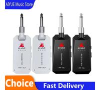 Système de guitare sans fil M-VAVE WP-5G 5.8G, transmetteur-récepteur audio rechargeable, amplificateur de guitare, câble de type C, accessoire de guitare BLANC