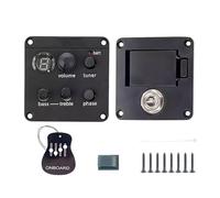 Système de guitare sans fil - Préamplificateur de guitare acoustique | Outil de guitare | Préampli de guitare haute fidélité | Kit d'accordeur de tonalité et accessoires pour professionnels et
