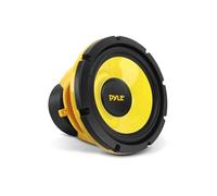 Système de Haut-Parleur Auto Midbass - Woofer Poly 8 Pouces 400 Watt 4 Ohms pour Voiture, Audio Stéréo avec Aimant 40 Oz, Profondeur de Montage 3,58"