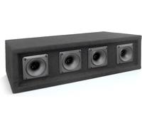 Système De Haut-Parleur Dj 4 Voies Pro, Puissance De 300 Watts, 150 Rms, Quatre Tweeters Piezo De 3 Pouces, Impédance De 8 Ohms, Reproduction Audio À Gamme Complète, Fini Moquette Noire