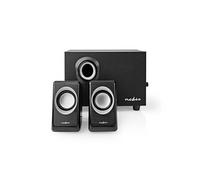 - Système de haut-parleur - pour PC - Canal 2.1 - 16 Watt (Totale) - noir
