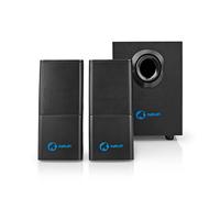 Gaming Xyalon - Système de haut-parleur - pour PC - Canal 2.1 - 11 Watt (Totale) - noir