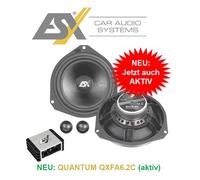 ESX QXFA6.2C | 2-Wege AKTIV Komponentensystem für Ducato III+IV | Jumper II+III | Boxer II+III | KA II